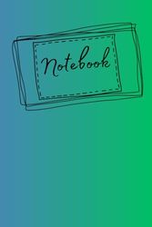 Notebook paperback Purple and Green Squared 120 pages: Paperback notebook Squared 120 pages