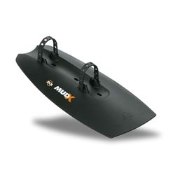 SKS Germany MUD-X Tubo inferior tamanhos de roda (guarda-lamas leve com almofada de espuma de borracha, adapta-se a todos os quadros comuns) MTB, unissexo, preto, One Size