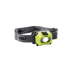 Peli 2755Z0 LED Linterna frontal LED segura y aprobada para ATEX Zona 0, para bomberos y uso industrial, IP54 resistente al polvo y al agua, 115 Lúmenes, Color: Amarillo