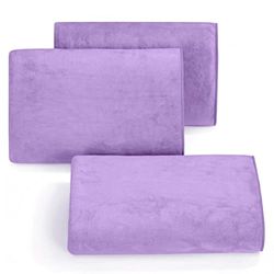 Eurofirany Microfibre Towel Quick-Drying Soft Plain Set of 3 Oeko-Tex Sports Towel and Beach Towel