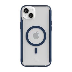 Incipio AeroGrip for MagSafe telefoonhoesje, slank, nauwsluitend en ongelooflijk beschermend - Midnight Navy/Clear (IPH-2022-MDNYC)