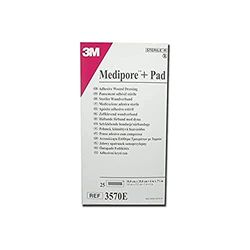 3M Medipore 3570E verbanden, pad 3M, 10 cm x 20 cm (verpakking van 25 stuks)