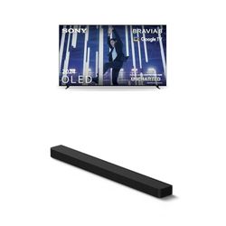 Sony BRAVIA 8 OLED 55 Pollici 4K HDR, Google Smart TV (2024) BRAVIA Theatre Bar 8