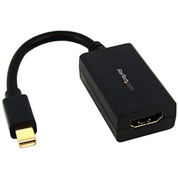 StarTech.com MDP TO HDMI Adapter Mini DisplayPort to HDMI, MDP2HDMI (Mini DisplayPort to HDMI Adapter - mDP to HDMI Video Converter - 1080p - Mini DP or Thunderbolt 1/2)