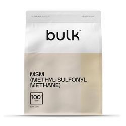 Bulk MSM en poudre (méthyl-sulfonylméthane), 1 kg, l'emballage peut varier