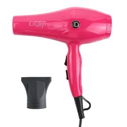 ID Italian Design Sèche-Cheveux Professionnel GTI 2600 Flame Plus - Sèche-Cheveux Professionnel avec une Puissance de 2200W, Moteur AC Haute Performance, 2 Vitesses et 3 Modes de Chaleur - Rose