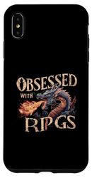 Carcasa para iPhone XS Max Obsesionado con los juegos de rol de mesa de juegos de rol - Juegos de rol