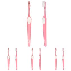 TEPE Brosse à Dents Suprême éco-responsable, avec brins doux sur deux niveaux (Lot de 4)