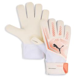 PUMA PUMA PUMA Keepershandschoenen voor jongens, ultra play (PUMA White-Glowing Red-PUMA Black), maat 4