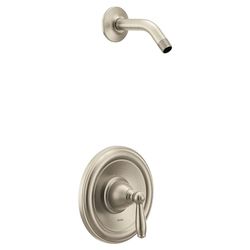 Moen T2152NHBN Brantford Posi-Temp Pressure Balancing Shower Trim Kit Without Showerhead Valve Required, Brushed Nickel, .5