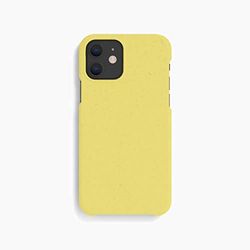 WONDEE Custodia ecologica compatibile con iPhone 13 - Biodegradabile, realizzata in PianteCover iPhone 13 Pro MAX Yellow Neon
