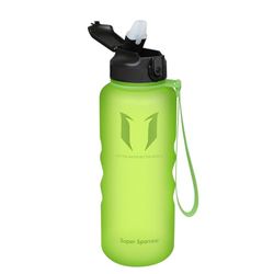 Super Sparrow vattenflaska med sugrör – 1,5 L – giftfri BPA-fri tritan sportvattenflaska – läckagesäker gymflaska