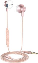 YENKEE YHP 305PK In-ear hoofdtelefoon met microfoon, roze