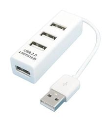 4-poorts USB-hub: de ideale oplossing om meerdere apparaten tegelijkertijd op te laden. Compact, efficiënt en met modern design. Eenvoudig aansluiten en genieten van snel en veilig opladen.