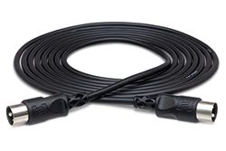 Hosa MID-320BK, MIDI kabel, 5-pins DIN naar Same, 5 ft