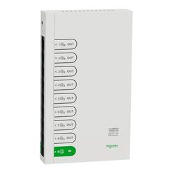 Schneider Electric - Resi9 Switch ethernet 9 portar, 8 portar 1GBIT POE 30 W MAX, TOTAL BUDGET 92 W - R9H9SWP92