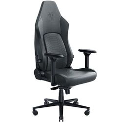 Razer Iskur V2 - Chaise de Jeu avec Support Lombaire adaptatif (Cuir synthétique de qualité EPU, Coussins en Mousse Haute densité, accoudoirs 4D, Courbe Lombaire entièrement réglable) Tissu