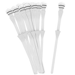 Akasa 20 Stuks Witte Rubberen Behuizingsventilatorhouders, Anti-Vibratie Bevestiging Voor Computerventilator, PC-Schroeven, Siliconen Pennen, 73 mm, MX003-WKT20