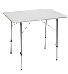 Camp-Gear - Mesa (Altura Regulable, 80 x 60 cm)