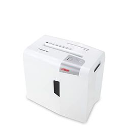 HSM shredstar X5 1043121 Distruggidocumenti da 4,5x30 mm, Bianco argento, taglio a frammenti