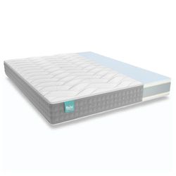 Don DESCANSO - Matelas viscoélastique mi-Ferme Talaia 150x180cm avec Tissu Extensible en Bambou. Hauteur: ±21 cm | Confort de l'hôtel | Grande réception | Respirant | réversible | Fabriqué en Espagne