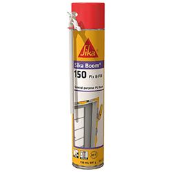 Sika Boom-150 Fix&Fill - Espuma autoexpansible de poliuretano universal multiusos para uso manual, interior y exterior, color amarillo claro, bomb 750 ml