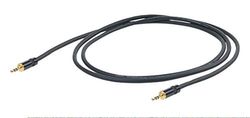 Proel CHLP175LU15 - Cavo audio professionale bilanciato con connessioni spina jack Stereo Ø 3.5 mm, Nero (1,5mt)