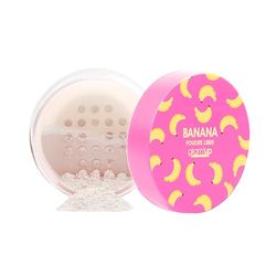 Glam'Up Paris - Polvere Libre Banana, finitura opaca e naturale, controllo della lucentezza, lunga durata, consistenza aerea