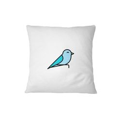 Bona Basics Funda de Almohada Decorativa, poliéster, Blanco 1, 45 x 45 cm