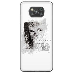 ERT GROUP mobiel telefoonhoesje voor Xiaomi POCOPHONE X3 origineel en officieel erkend Star Wars patroon Chewbacca 004 optimaal aangepast aan de vorm van de mobiele telefoon, hoesje is gemaakt van TPU