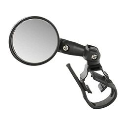 M-Wave Unisex Adult Spy Mini 3D Bicycle Mirror - Black, One Size