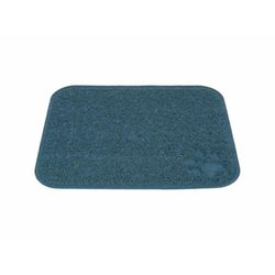Tapis pour litière pour chats Trixie bleu PVC, 37 x 45 cm - Marque : Trixie - EAN : 4011905403694