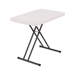 Lifetime Table personnelle réglable en Hauteur Hauteur réglable 30 inch Amande