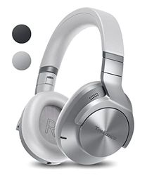 Technics EAH-A800 I Casque Audio Bluetooth Sans Fil (HP 40mm, Circum-aural, Anti Bruit, Appels Haute Qualité) Argent