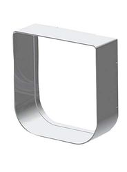 Ferplast 72115011 Uitbreiding voor deur met microchip katten en kleine honden Draaideur SWING 22,5 x 16,2 h 25,2 cm - Diepte: 5 cm, Wit