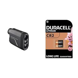 NikonCOOLSHOT20GIII,télémètreLaserpourPratiqueGolf + Duracell CR2 Pile Lithium Haute Puissance 3V, Pack de 2 (CR15H270), pour capteurs, verrous sans clé, flashs d'appareil Photo et Lampes de Poche