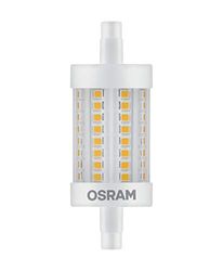 OSRAM LED STAR LINE R7s / LED buis: R7s, 8 W, 7 helder, Warm wit, 2700 K