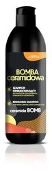 JOANNA Ceramid Bombe Shampooing fortifiant 500 ml – Shampooing avec céramides, soin réparateur pour cheveux affaiblis et cassants et assure une brillance naturelle