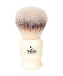 Epsilon Pennello da Barba con Punta in Fibra Color Avorio 26 mm, Standard, Unico