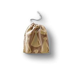 Bonamaison Impreso Algodón Bolsas con Cordón, Bolsa con Cordel para el Hogar y el Almacenamiento de Verduras, Bolso de Compras, Plegable, Ecologica, Reutilizables, Tamaño: 12x15 Cm
