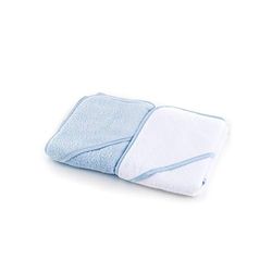 Duffi Baby 1147-12 ręcznik kąpielowy z kapturem 100% bawełna, 2-częściowy, 75 x 75 cm