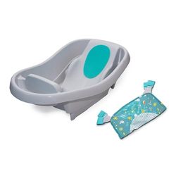 Summer by Ingenuity Bain de luxe Comfy Clean pour nouveau-ns et tout-petits, 0-24 mois