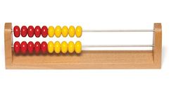 Cicada Education, KB2116 wetensbauer Abacus, rood, geel
