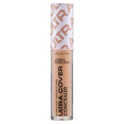 Collection Cosmetics Lasting Perfection Ultra Cover Concealer, Up to 16hr Wear, XL Applicator, Vanilla, 5.5ml