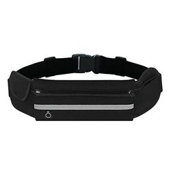 ISO TRADE Kidney-Black Running Belt Accesorios de Entrenamiento, Adultos Unisex, Multicolor (Multicolor), Talla Única