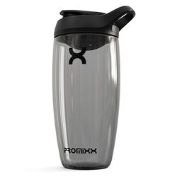 Promixx PURSUIT bouteille shaker de protéines de qualité supérieure pour shakes complémentaires – facile à nettoyer et durable, 700 ml, Noir