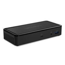 Belkin Thunderbolt 3 Dock Plus med 79 cm Thunderbolt 3-kabel (Thunderbolt-docka för macOS och Windows) dubbla 4K vid 60 Hz, 40 Gbit/s överföringshastighet, 60 W uppströms laddning