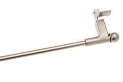 Ateliers28 Press & GO, Ø 07, 1 Extendable Bar with Ball Point 80-110 cm, Satin Chrome T10031222