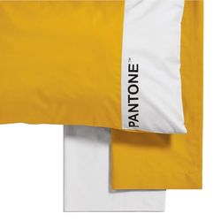 osama home Pantone – Complete Bed Set with Double Bed Sheets 180 x 280 cm + Fitted Sheet 130 x 200 cm with Elastic Bands for Mattress up to 30 cm High + 1 Pillow Case 50 x 80 cm