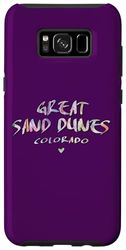 Carcasa para Galaxy S8+ Grandes Dunas de Arena Colorado - Grandes Dunas de Arena CO Acuarela